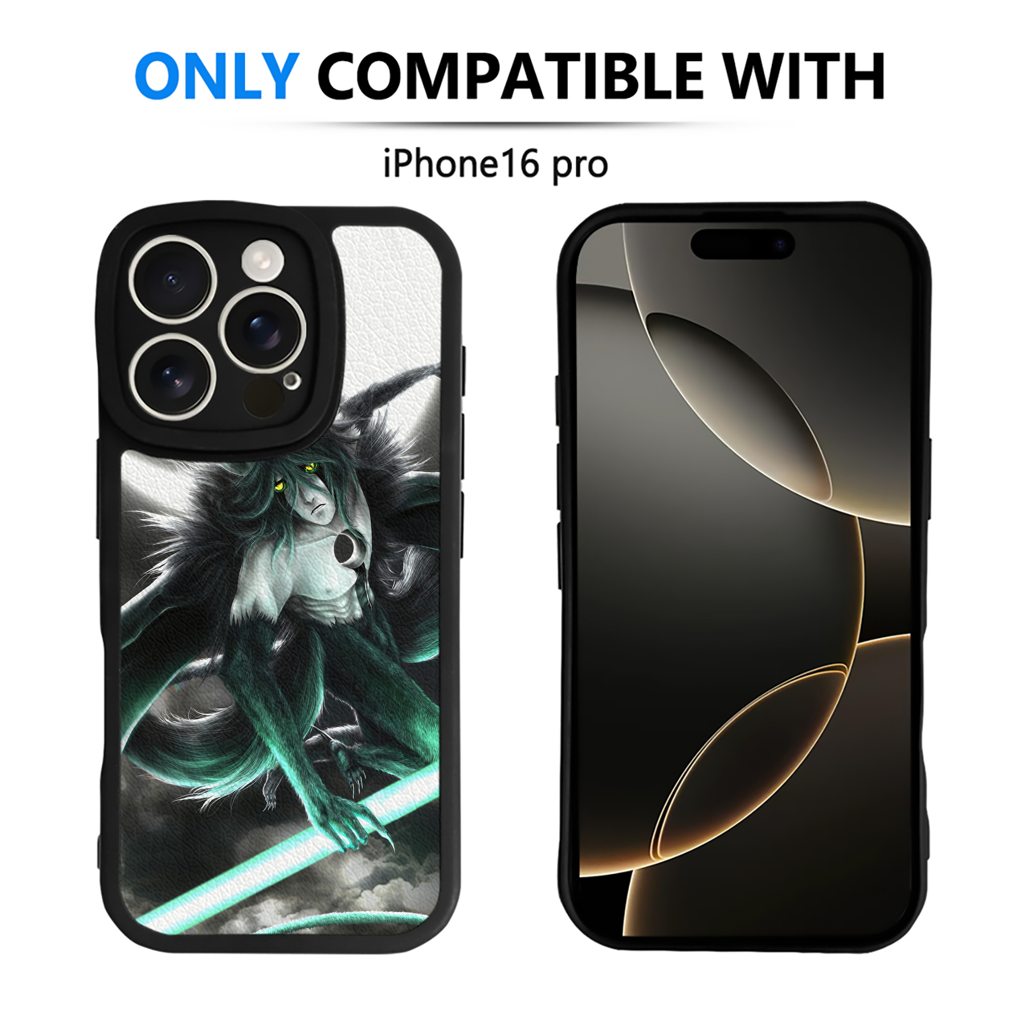 （画像用） ブリーチ BLEACH 【iPhone 16シリーズ対応】シリコンスマホケース（レザー調） 材質：シリコン